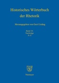 Cover: Nachtr&auml;ge A - Z - De Gruyter