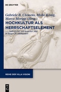 Cover: Hochkultur als Herrschaftselement - De Gruyter