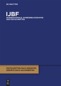 Enlarge image Cover: 2011 - De Gruyter