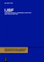 Cover: IJBF / 2011 - De Gruyter