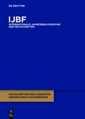 Cover: IJBF / 2011 - De Gruyter