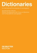 Cover: Dictionaries. An International Encyclopedia of Lexicography - De Gruyter Mouton