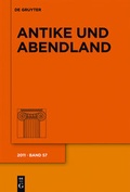 Cover: Antike und Abendland / 2011 - De Gruyter