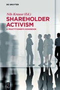 Cover: Shareholder Activism - De Gruyter