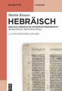 Enlarge image Cover: Hebräisch - De Gruyter
