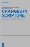 Cover: Changes in Scripture - De Gruyter