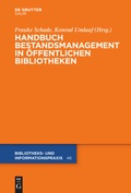 Cover: Handbuch Bestandsmanagement in &Ouml;ffentlichen Bibliotheken - De Gruyter Saur