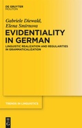 Cover: Evidentiality in German - De Gruyter Mouton