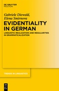 Cover: Evidentiality in German - De Gruyter Mouton
