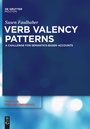 Cover: Verb Valency Patterns - De Gruyter Mouton