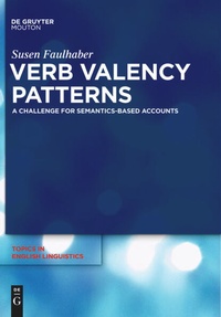 Enlarge image Cover: Verb Valency Patterns - De Gruyter Mouton