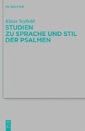 Cover: Studien zu Sprache und Stil der Psalmen - De Gruyter
