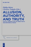 Cover: Allusion, Authority, and Truth - De Gruyter
