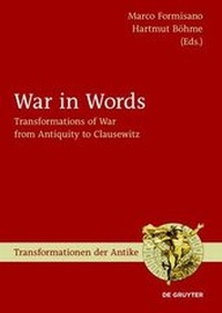 Enlarge image Cover: War in Words - De Gruyter