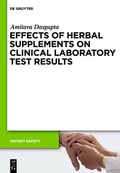 Cover: Effects of Herbal Supplements on Clinical Laboratory Test Results - De Gruyter