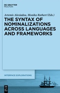Cover: The Syntax of Nominalizations across Languages and Frameworks - De Gruyter Mouton