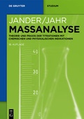 Cover: Ma&szlig;analyse - De Gruyter