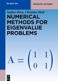 Cover: Numerical Methods for Eigenvalue Problems - De Gruyter