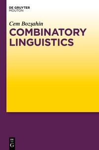 Abbildung von: Combinatory Linguistics - De Gruyter Mouton