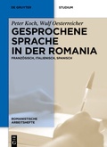 Cover: Gesprochene Sprache in der Romania - De Gruyter