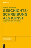 Cover: Geschichtsschreibung als Kunst - De Gruyter