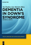 Cover: Dementia in Down's Syndrome - De Gruyter