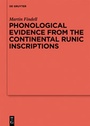 Cover: Phonological Evidence from the Continental Runic Inscriptions - De Gruyter