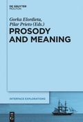 Cover: Prosody and Meaning - De Gruyter Mouton