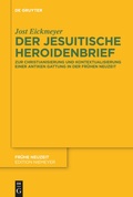 Cover: Der jesuitische Heroidenbrief - De Gruyter