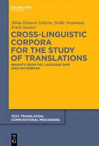 Abbildung von: Cross-Linguistic Corpora for the Study of Translations - De Gruyter Mouton