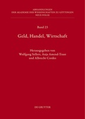 Cover: Geld, Handel, Wirtschaft - De Gruyter
