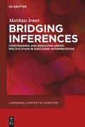 Cover: Bridging Inferences - De Gruyter