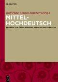 Cover: Mittelhochdeutsch - De Gruyter
