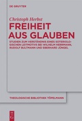 Cover: Freiheit aus Glauben - De Gruyter