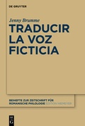 Cover: Traducir la voz ficticia - De Gruyter