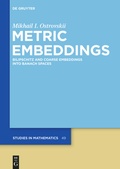 Bild: Metric Embeddings - De Gruyter