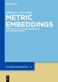 Bild: Metric Embeddings - De Gruyter