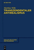 Cover: Transzendentaler Antirealismus - De Gruyter