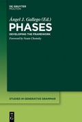 Cover: Phases - De Gruyter Mouton