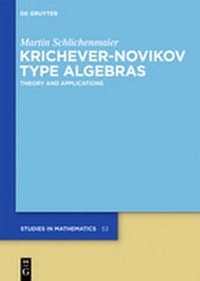 Abbildung von: Krichever-Novikov Type Algebras - De Gruyter