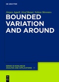 Cover: Bounded Variation and Around - De Gruyter