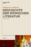 Cover: Geschichte der r&ouml;mischen Literatur - De Gruyter