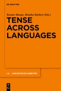 Cover: Tense across Languages - De Gruyter