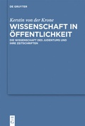 Cover: Wissenschaft in &Ouml;ffentlichkeit - De Gruyter