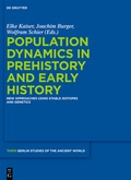 Cover: Population Dynamics in Prehistory and Early History - De Gruyter
