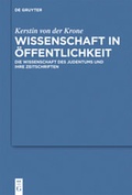 Cover: Wissenschaft in &Ouml;ffentlichkeit - De Gruyter