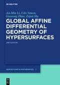 Bild: Global Affine Differential Geometry of Hypersurfaces - De Gruyter
