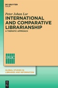 Cover: International and Comparative Librarianship - De Gruyter Saur
