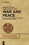 Cover: War and Peace - De Gruyter