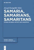 Cover: Samaria, Samarians, Samaritans - De Gruyter